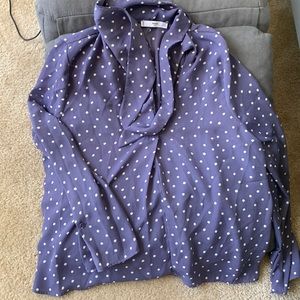Mango Blouse dots, size- US 4